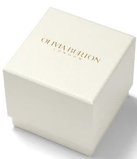 Olivia Burton Mini Quartz Analog Stainless Steel Mesh Bracelet Watch