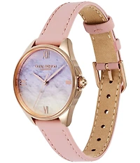 Olivia Burton Women's Azure Quartz Analog Leather Strap Watch