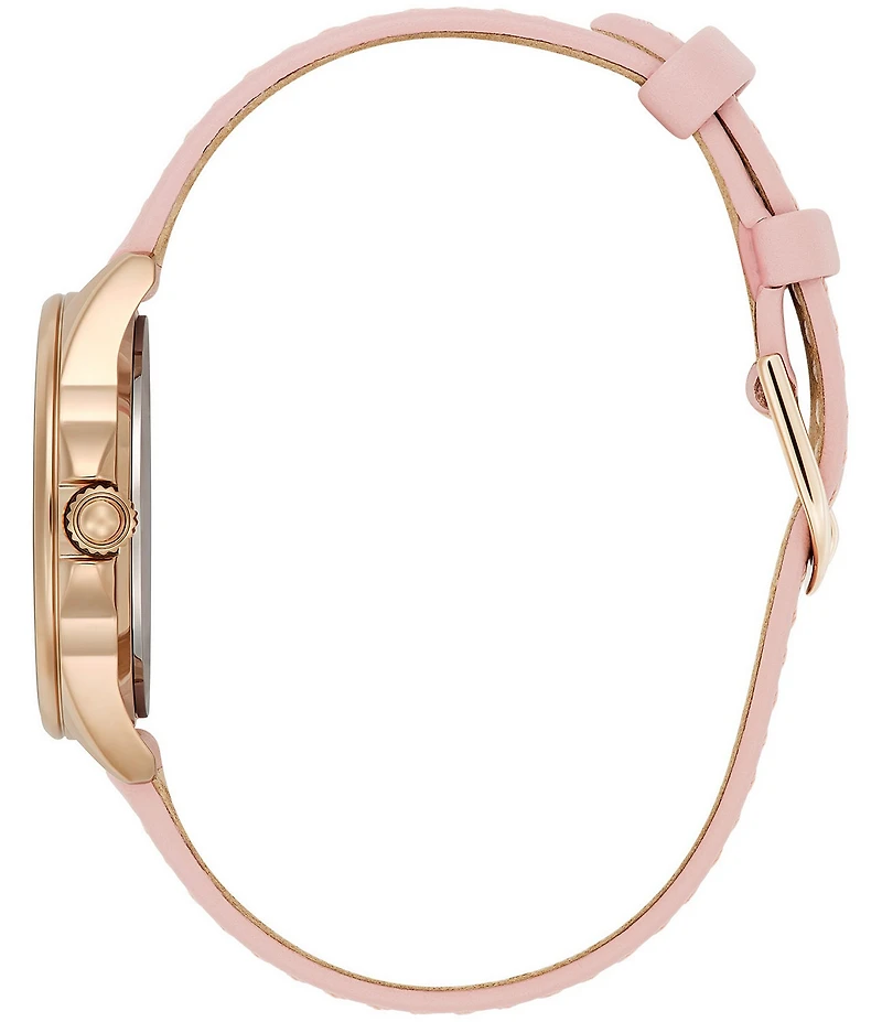 Olivia Burton Women's Azure Quartz Analog Leather Strap Watch