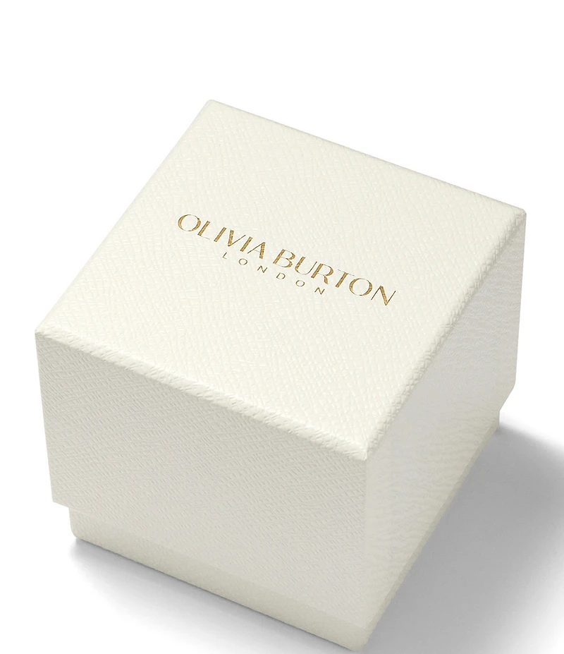 Olivia Burton Women's Azure Quartz Analog Thin Stainless Steel Mesh Bracelet Watch