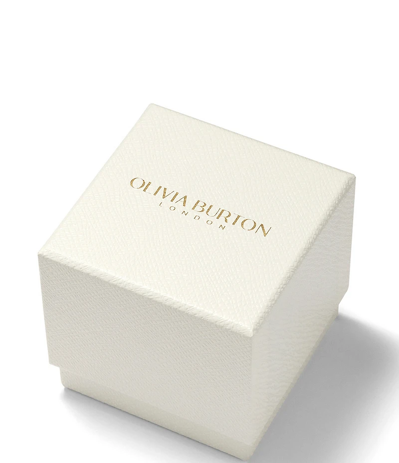 Olivia Burton Women's Celestial Nova Quartz Analog Stainless Steel Mesh Bracelet Watch