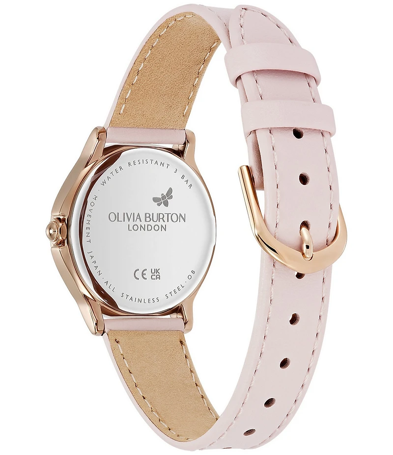 Olivia Burton Women's Classic Quartz Analog Leather Strap Watch