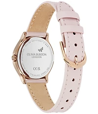 Olivia Burton Women's Classic Quartz Analog Leather Strap Watch