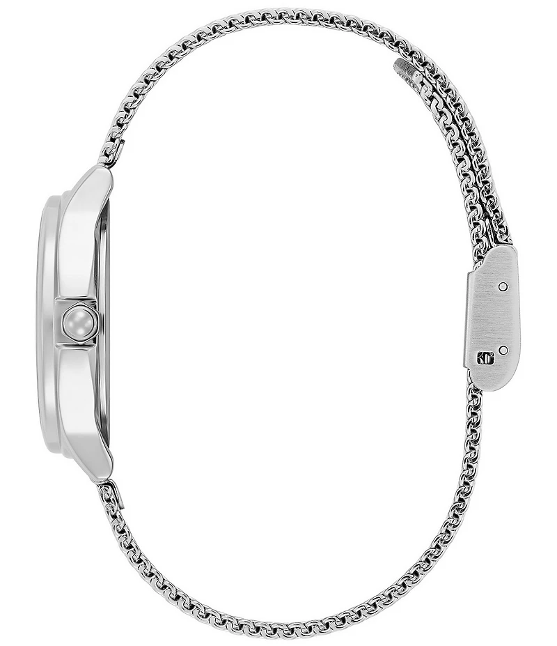 Olivia Burton Women's Classic Quartz Analog Stainless Steel Mesh Bracelet Watch