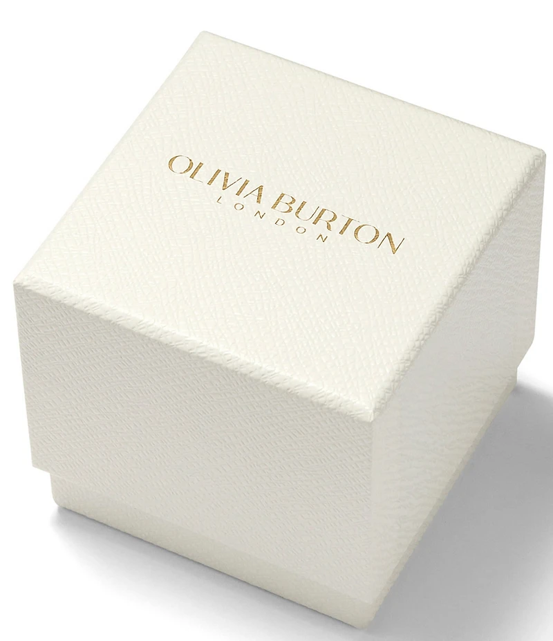 Olivia Burton Women's Dimension T-Bar Quartz Analog Stainless Steel Bracelet Watch
