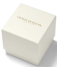 Olivia Burton Women's Dimension T-Bar Quartz Analog Stainless Steel Bracelet Watch