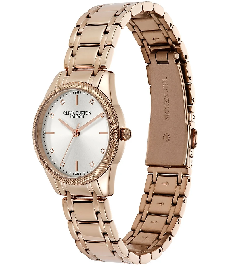 Olivia Burton Women's Egerton Quartz Analog Stainless Steel Bracelet Watch