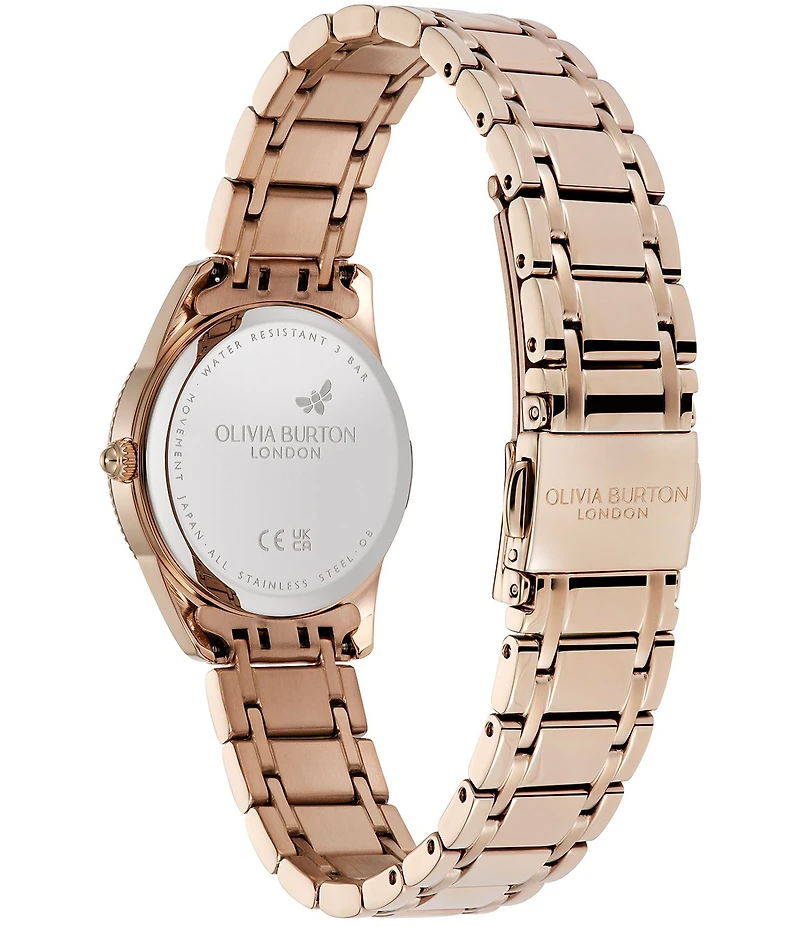Olivia Burton Women's Egerton Quartz Analog Stainless Steel Bracelet Watch