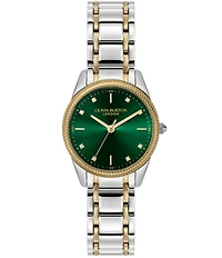 Olivia Burton Women's Egerton Quartz Analog Two Tone Stainless Steel Bracelet Watch