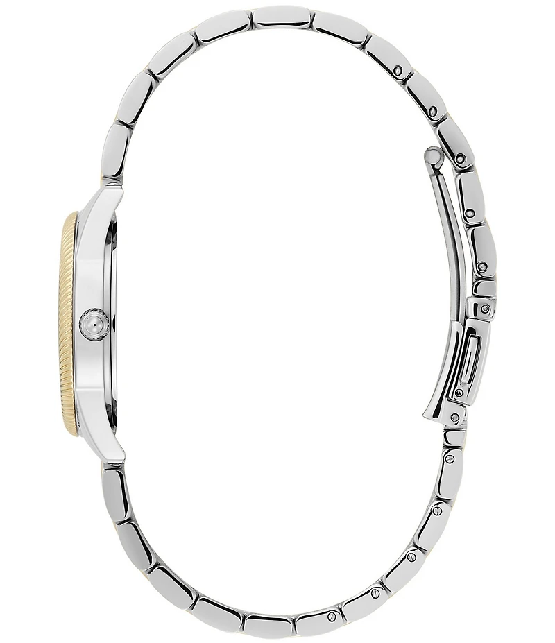 Olivia Burton Women's Egerton Quartz Analog Two Tone Stainless Steel Bracelet Watch