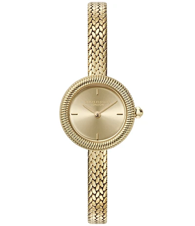 Olivia Burton Women's Finer Quartz Analog Stainless Steel Mesh Bracelet Watch