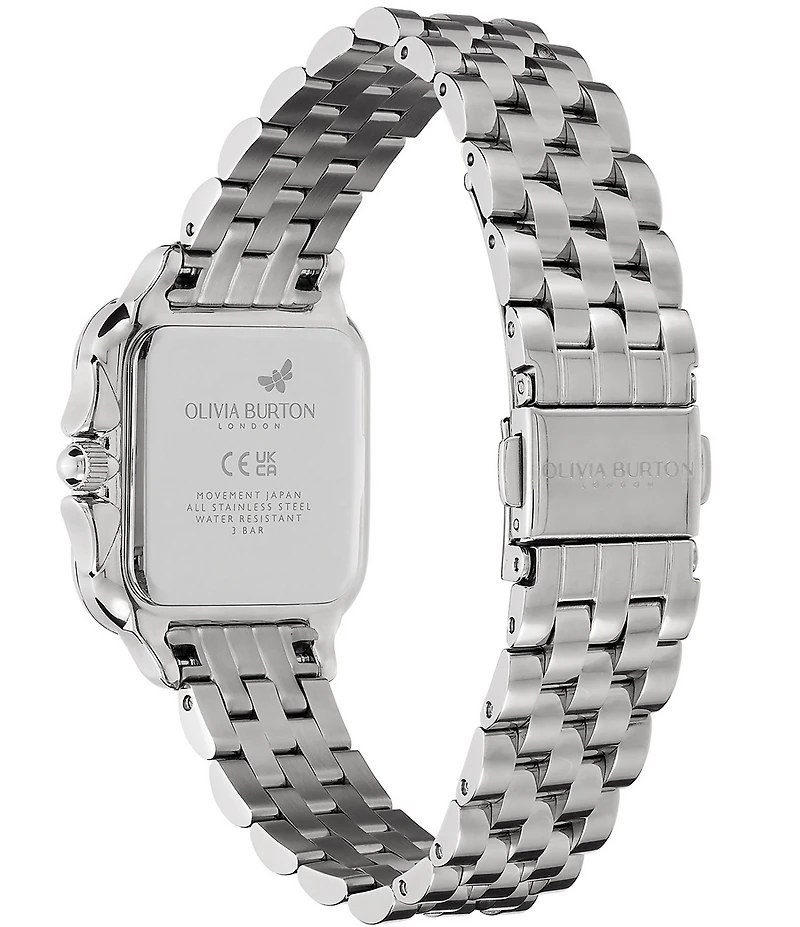 Olivia Burton Women's Grosvenor Blue & Silver Bracelet Watch