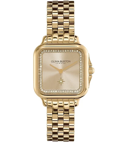 Olivia Burton Women's Grosvenor Quartz Analog Bracelet Watch