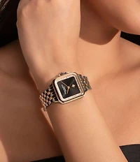 Olivia Burton Women's Grosvenor Quartz Analog Two Tone Stainless Steel Bracelet Watch