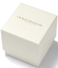 Olivia Burton Women's Grosvenor Quartz Analog Two Tone Stainless Steel Bracelet Watch