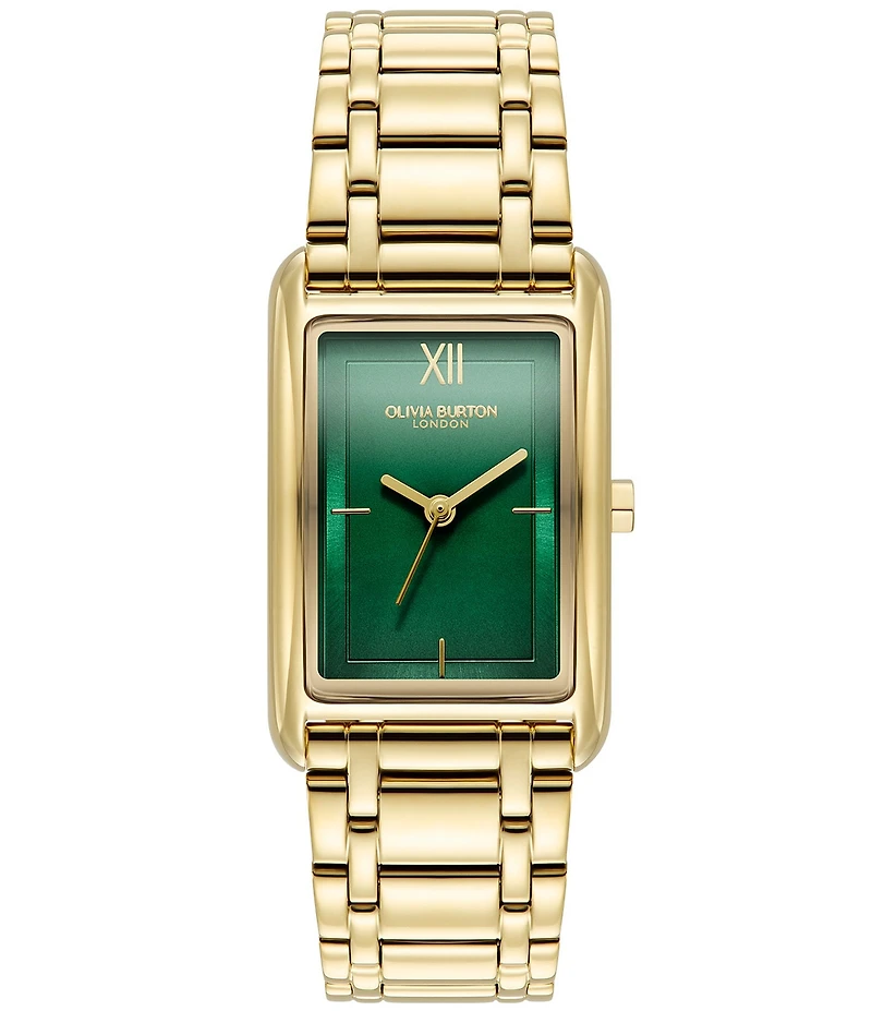 Olivia Burton Women's Grove Quartz Analog Gold Tone Stainless Steel Bracelet Watch