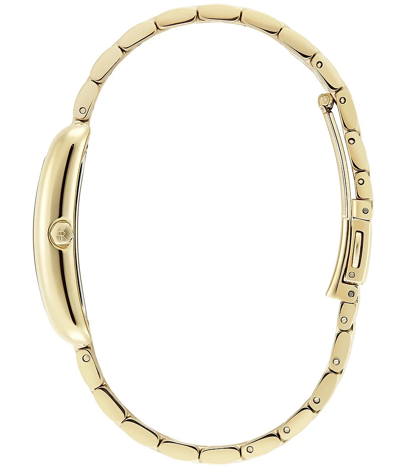Olivia Burton Women's Grove Quartz Analog Gold Tone Stainless Steel Bracelet Watch