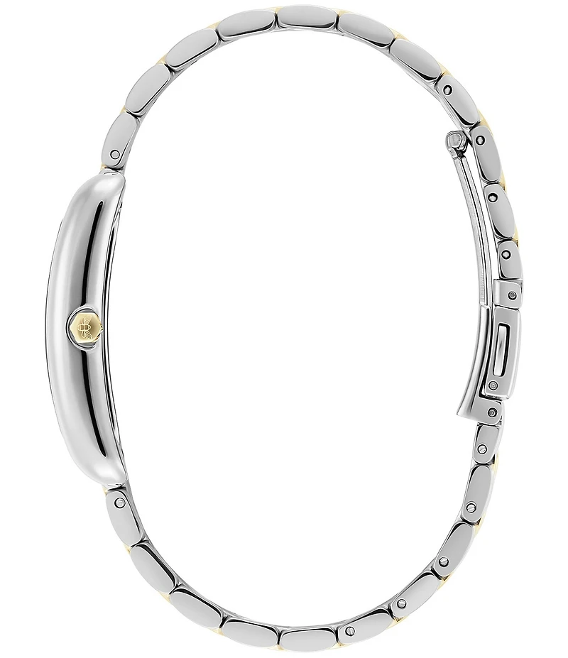 Olivia Burton Women's Grove Quartz Analog Two Tone Stainless Steel Bracelet Watch