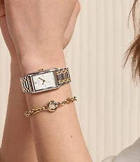 Olivia Burton Women's Grove Quartz Analog Two Tone Stainless Steel Bracelet Watch