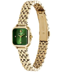 Olivia Burton Women's Mini Grosvenor Quartz Analog Stainless Steel Bracelet Watch