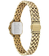 Olivia Burton Women's Mini Grosvenor Quartz Analog Stainless Steel Bracelet Watch