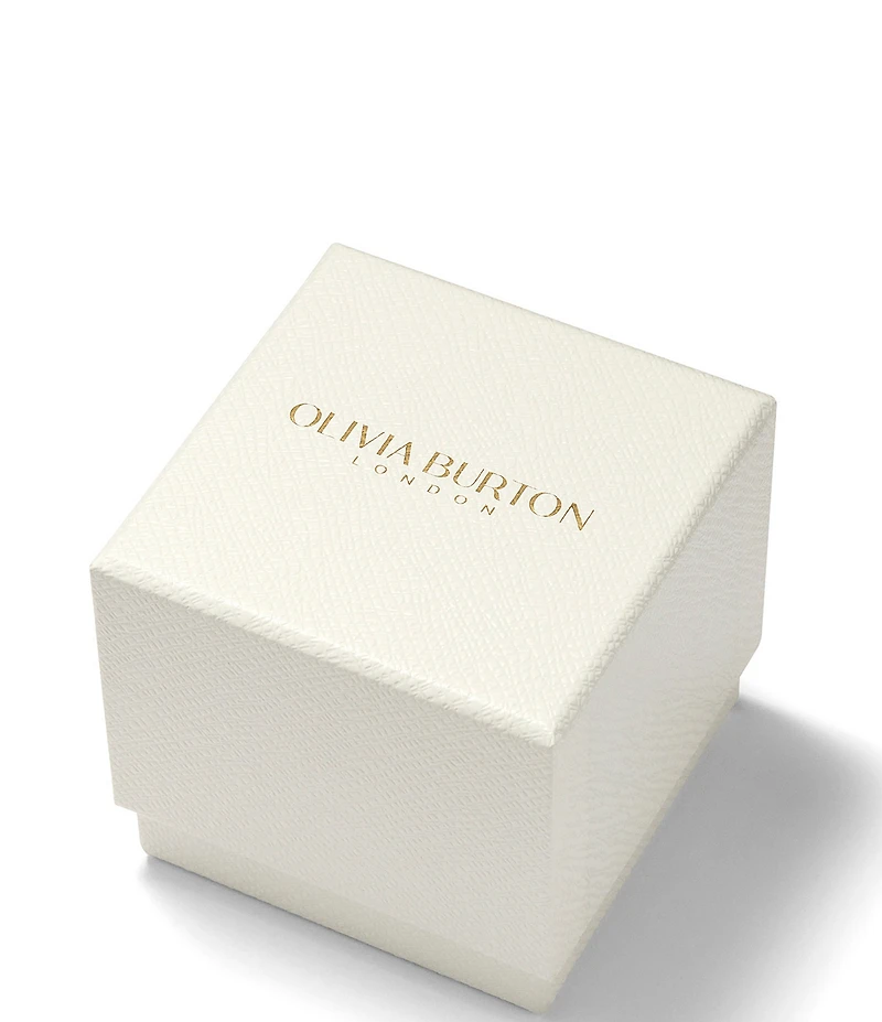 Olivia Burton Women's Mini Grosvenor Quartz Analog Stainless Steel Bracelet Watch