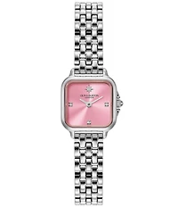 Olivia Burton Women's Mini Grosvenor Quartz Analog Stainless Steel Bracelet Watch