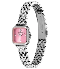 Olivia Burton Women's Mini Grosvenor Quartz Analog Stainless Steel Bracelet Watch