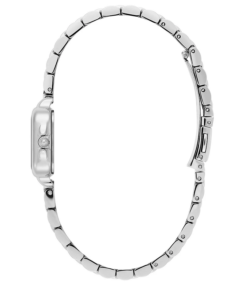 Olivia Burton Women's Mini Grosvenor Quartz Analog Stainless Steel Bracelet Watch