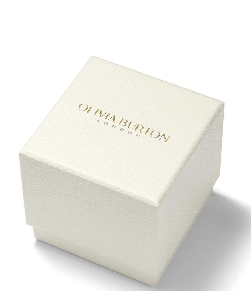 Olivia Burton Women's Mini Grosvenor Quartz Analog Stainless Steel Bracelet Watch