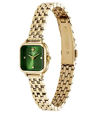 Olivia Burton Women's Mini Grosvenor Quartz Analog Stainless Steel Bracelet Watch