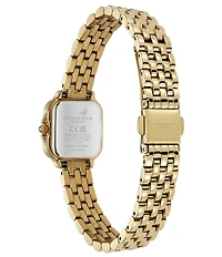 Olivia Burton Women's Mini Grosvenor Quartz Analog Stainless Steel Bracelet Watch
