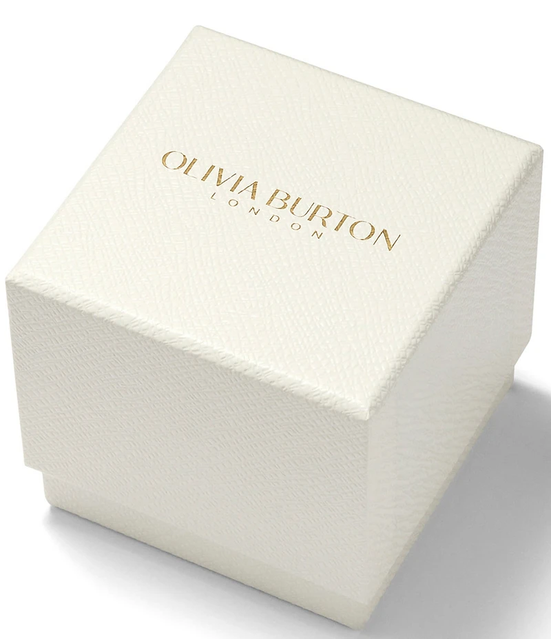 Olivia Burton Women's Mini Grosvenor Quartz Analog Stainless Steel Bracelet Watch