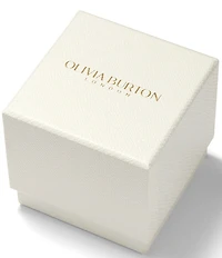 Olivia Burton Women's Mini Grosvenor Quartz Analog Stainless Steel Bracelet Watch