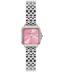 Olivia Burton Women's Mini Grosvenor Quartz Analog Stainless Steel Bracelet Watch
