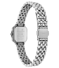 Olivia Burton Women's Mini Grosvenor Quartz Analog Stainless Steel Bracelet Watch