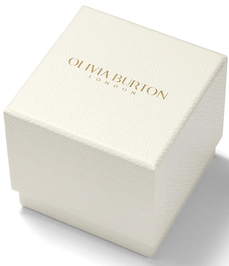 Olivia Burton Women's Mini Grosvenor Quartz Analog Stainless Steel Bracelet Watch