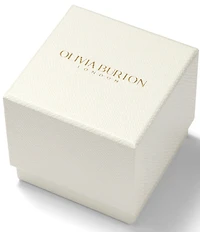 Olivia Burton Women's Mini Grosvenor Quartz Analog Stainless Steel Bracelet Watch