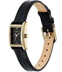 Olivia Burton Women's Mini Grove Quartz Analog Leather Strap Watch
