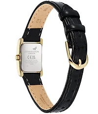 Olivia Burton Women's Mini Grove Quartz Analog Leather Strap Watch