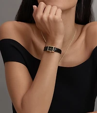 Olivia Burton Women's Mini Grove Quartz Analog Leather Strap Watch