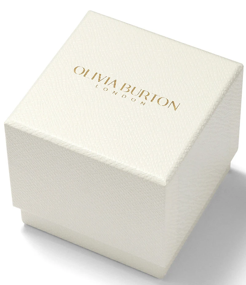 Olivia Burton Women's Mini Grove Quartz Analog Leather Strap Watch