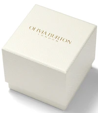 Olivia Burton Women's Mini Grove Quartz Analog Leather Strap Watch