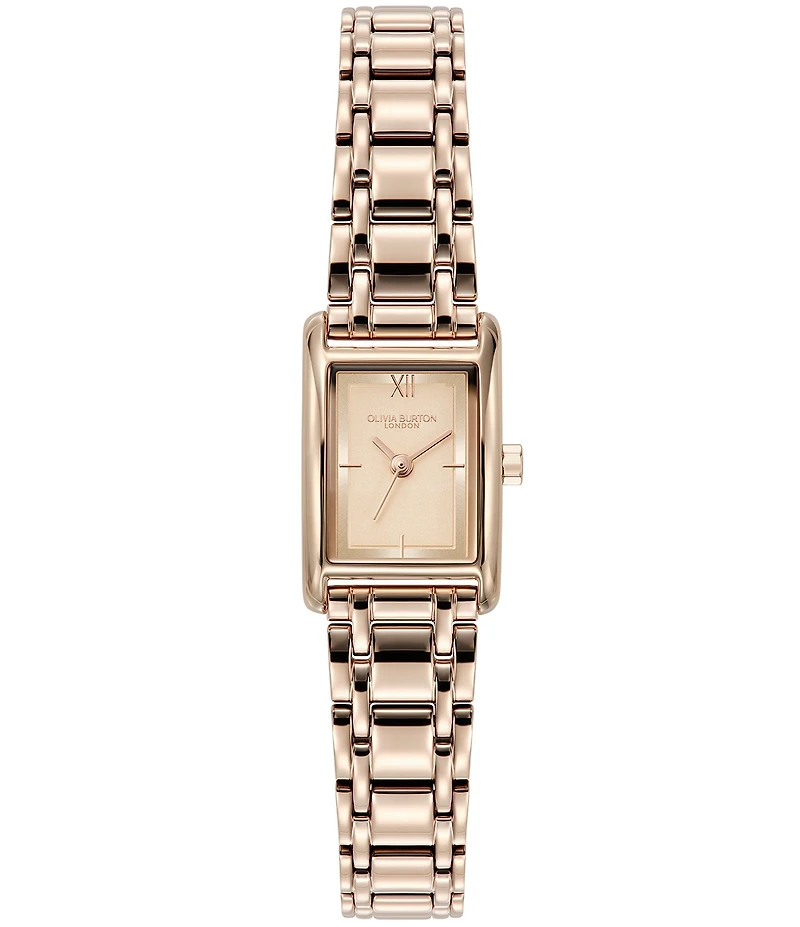 Olivia Burton Women's Mini Grove Quartz Analog Stainless Steel Bracelet Watch
