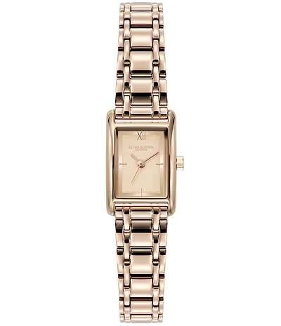 Olivia Burton Women's Mini Grove Quartz Analog Stainless Steel Bracelet Watch