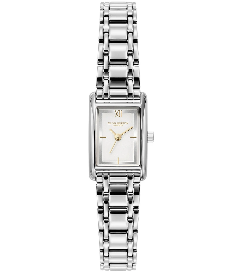 Olivia Burton Women's Mini Grove Quartz Analog Stainless Steel Bracelet Watch