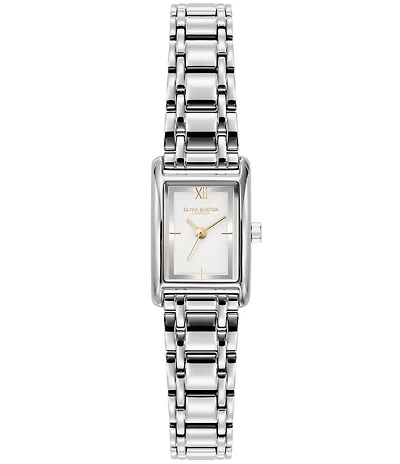 Olivia Burton Women's Mini Grove Quartz Analog Stainless Steel Bracelet Watch