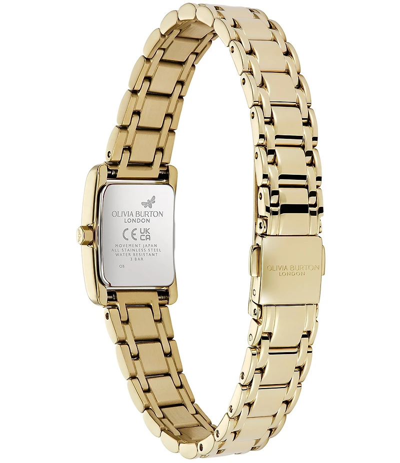 Olivia Burton Women's Mini Grove Quartz Analog Stainless Steel Bracelet Watch