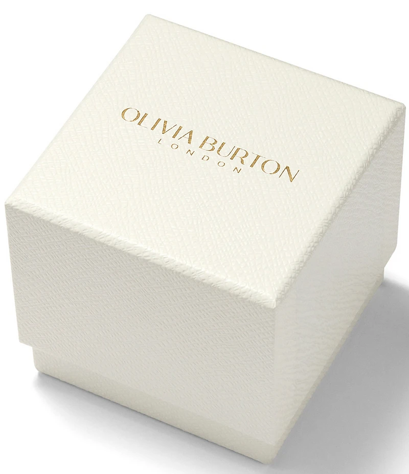 Olivia Burton Women's Mini Grove Quartz Analog Stainless Steel Bracelet Watch