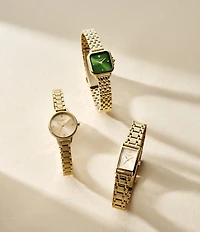 Olivia Burton Women's Mini Grove Quartz Analog Stainless Steel Bracelet Watch